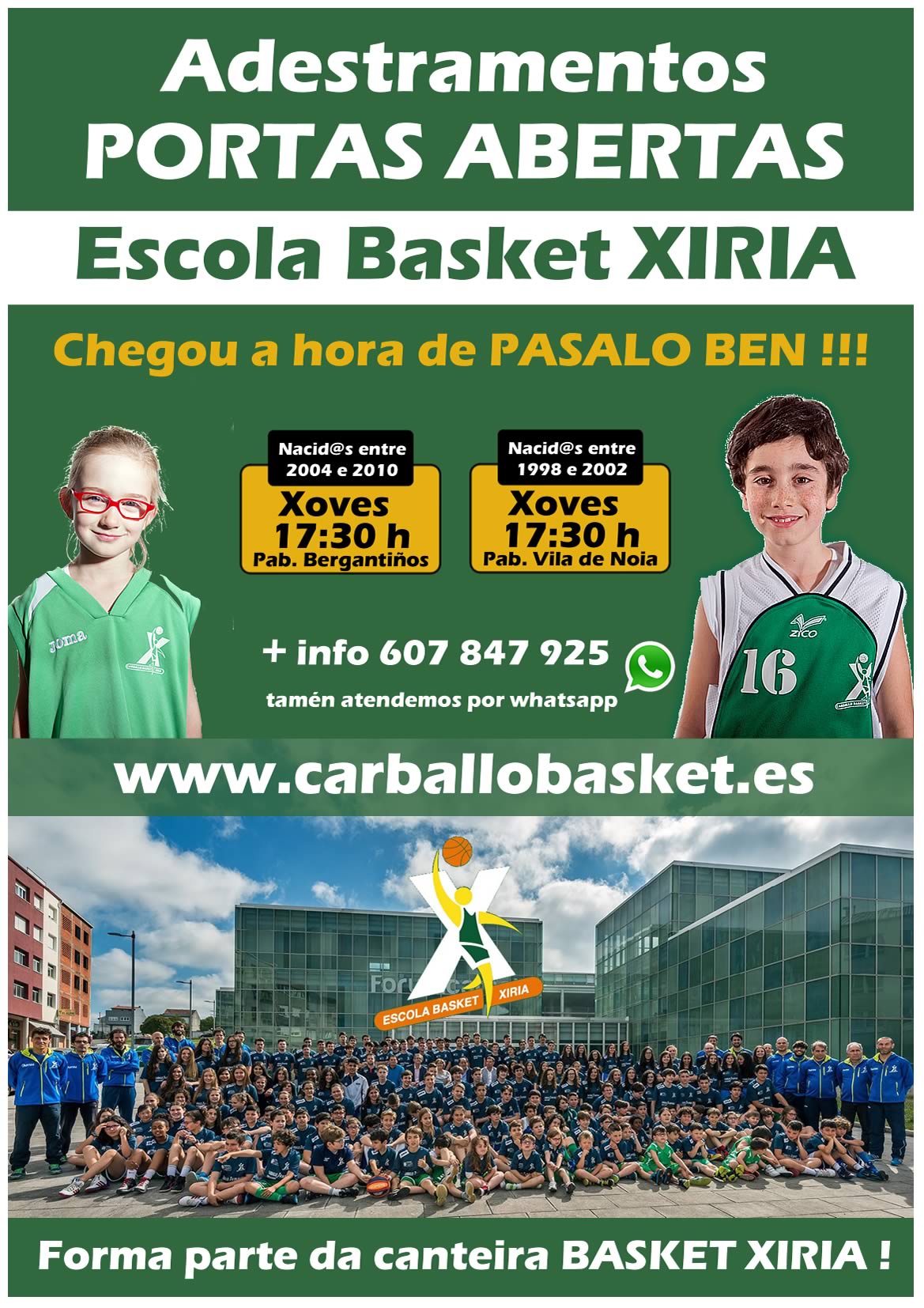 Comeza o Baloncesto en Carballo