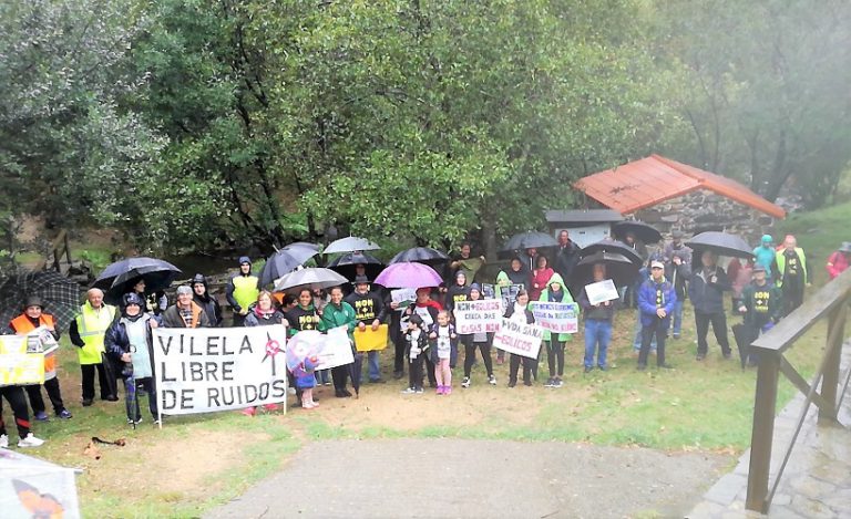 A chuvia non impediu a marcha reivindicativa