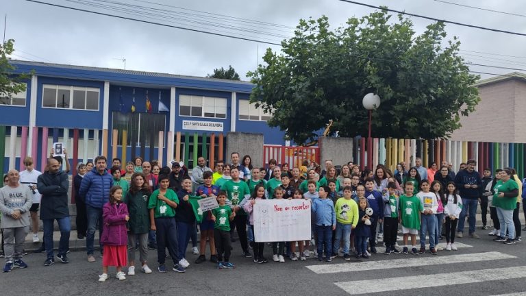 Malestar con la Consellería de Educación por la situación del CEIP Santa Eulalia de Dumbría